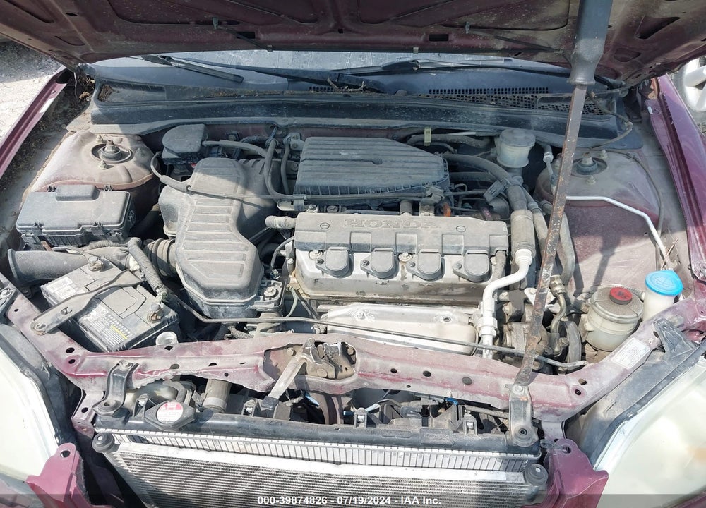 2003 HONDA CIVIC LX VIN: 2HGES16503H558344