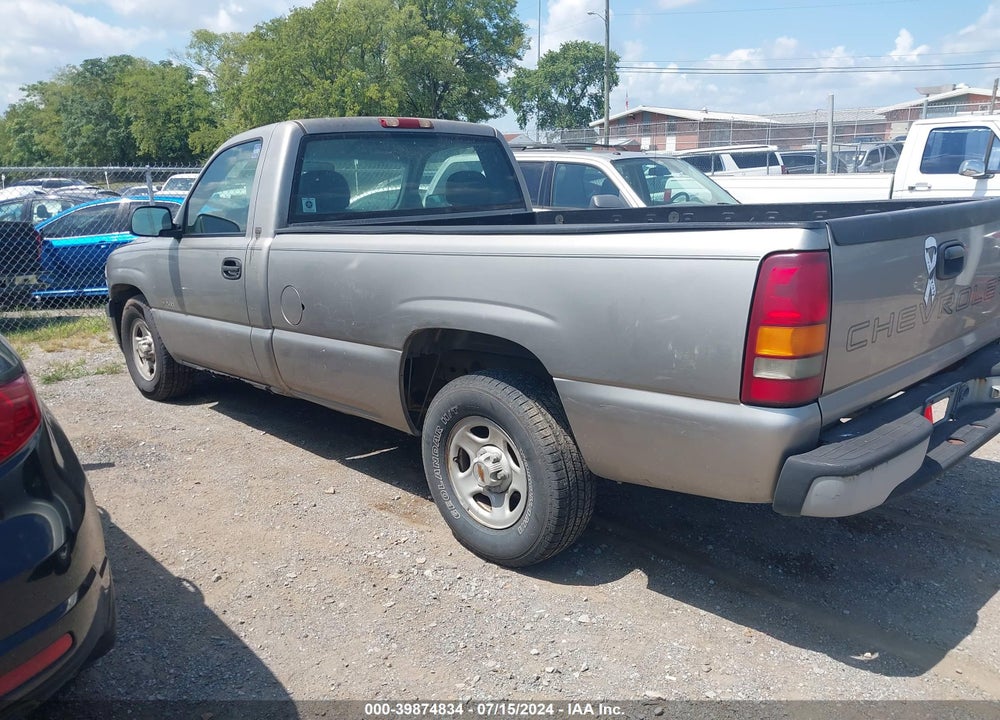 2000 CHEVROLET SILVERADO 1500 VIN: 1GCEC14W5YE214594