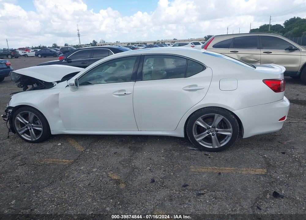 2013 LEXUS IS 250 VIN: JTHBF5C2XD5192326