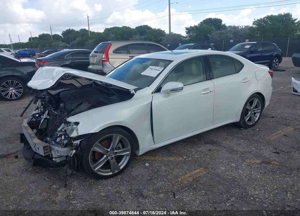 2013 LEXUS IS 250 VIN: JTHBF5C2XD5192326