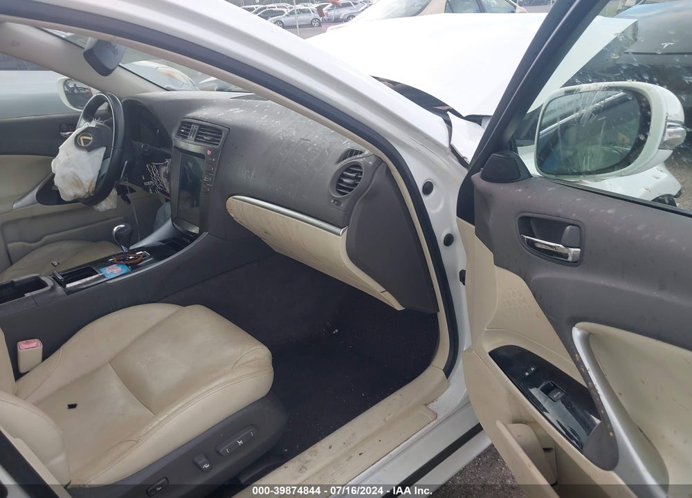 2013 LEXUS IS 250 VIN: JTHBF5C2XD5192326