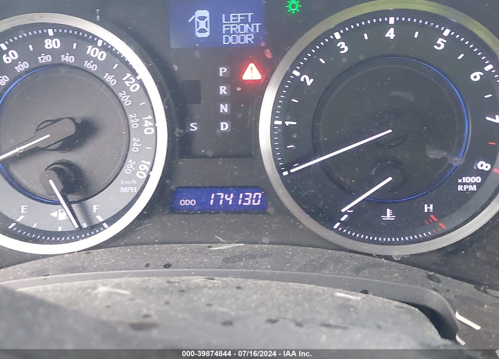 2013 LEXUS IS 250 VIN: JTHBF5C2XD5192326