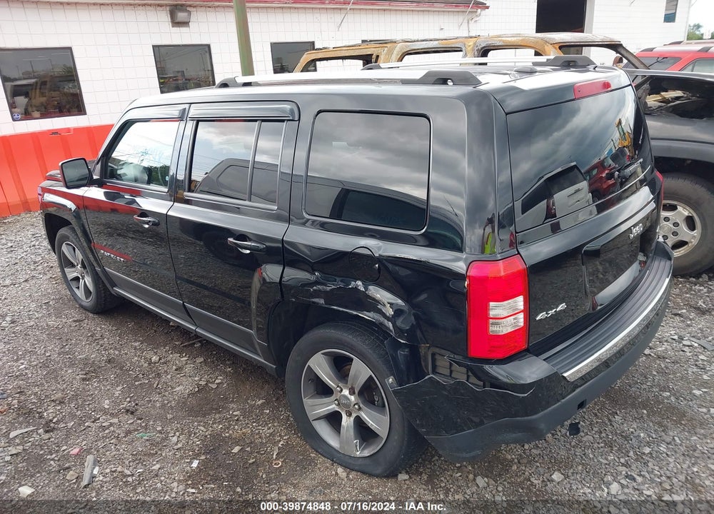 2016 JEEP PATRIOT HIGH ALTITUDE EDITION VIN: 1C4NJRFB4GD523394