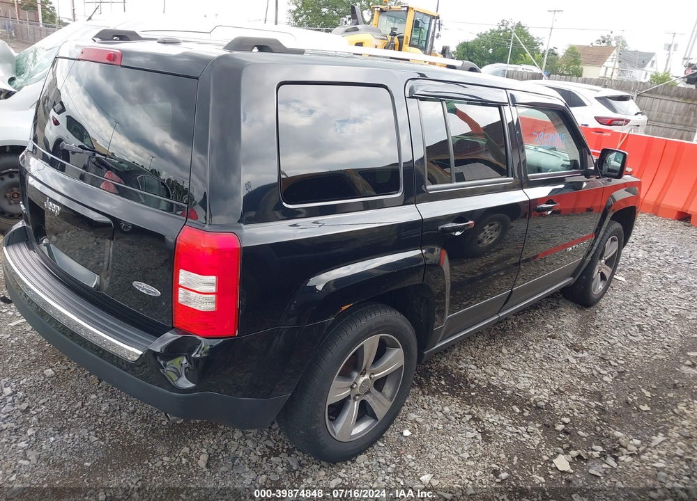 2016 JEEP PATRIOT HIGH ALTITUDE EDITION VIN: 1C4NJRFB4GD523394