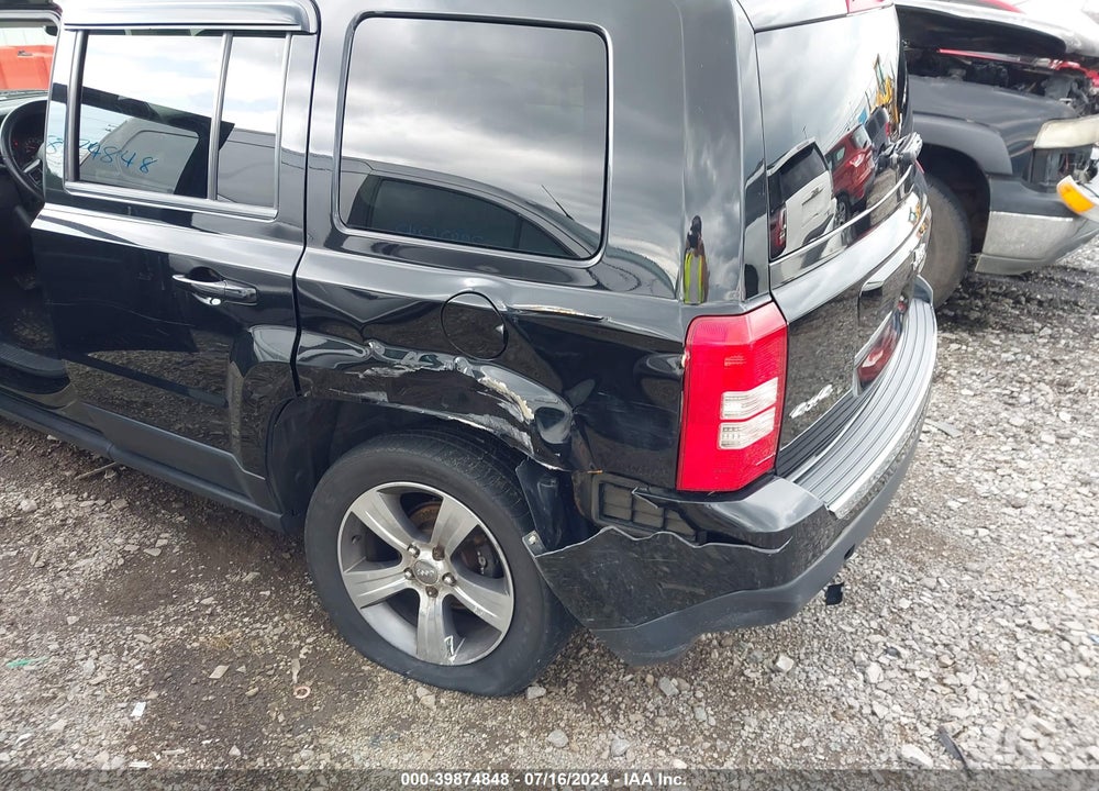 2016 JEEP PATRIOT HIGH ALTITUDE EDITION VIN: 1C4NJRFB4GD523394