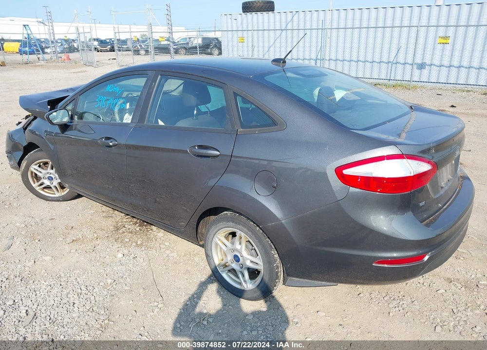 2019 FORD FIESTA SE VIN: 3FADP4BJ3KM126577
