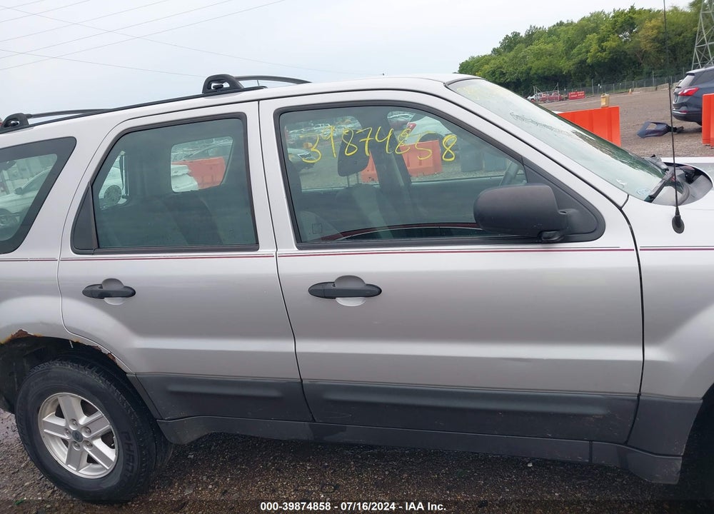 2007 FORD ESCAPE XLS/XLS MANUAL VIN: 1FMYU92Z77KB26194