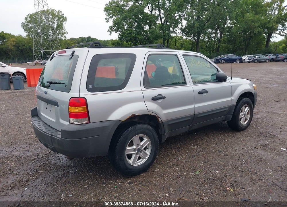 2007 FORD ESCAPE XLS/XLS MANUAL VIN: 1FMYU92Z77KB26194