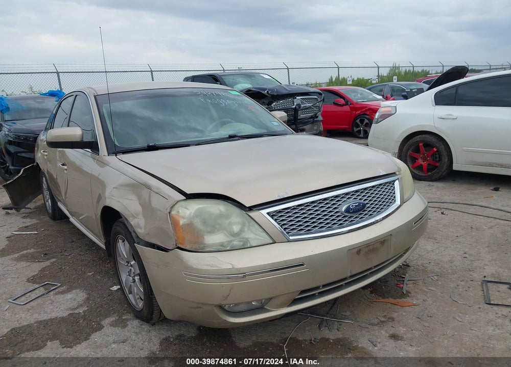 2007 FORD FIVE HUNDRED SEL VIN: 1FAFP24167G103323