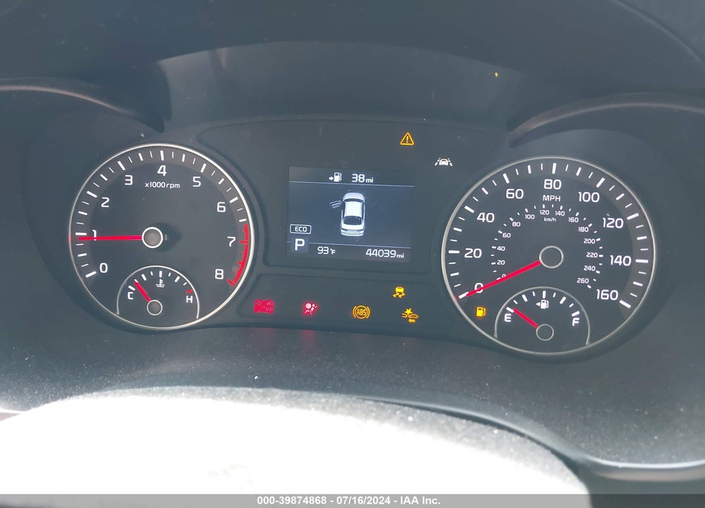 2020 KIA OPTIMA S VIN: 5XXGT4L39LG411693