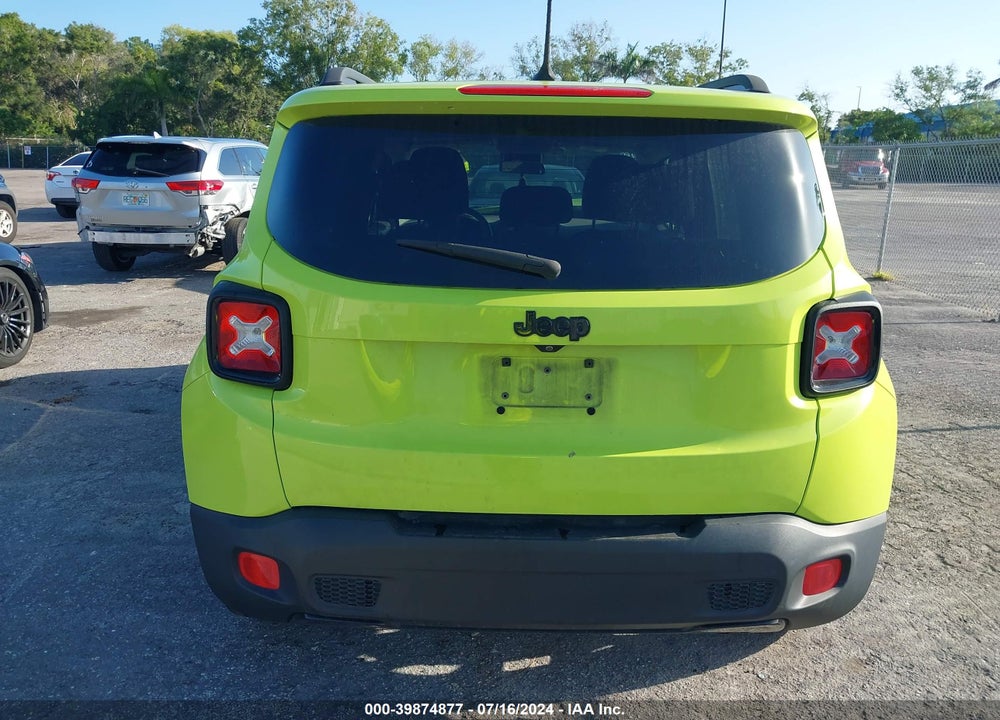 2017 JEEP RENEGADE ALTITUDE FWD VIN: ZACCJABB4HPG50051