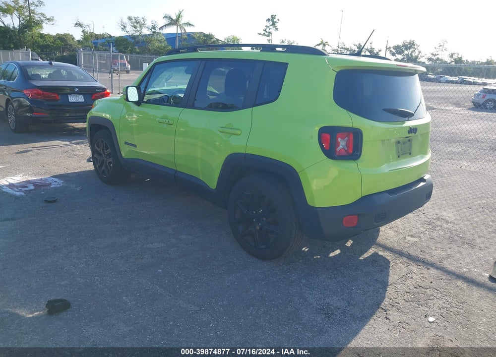 2017 JEEP RENEGADE ALTITUDE FWD VIN: ZACCJABB4HPG50051