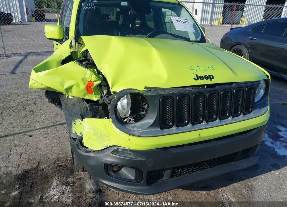 2017 JEEP RENEGADE ALTITUDE FWD VIN: ZACCJABB4HPG50051