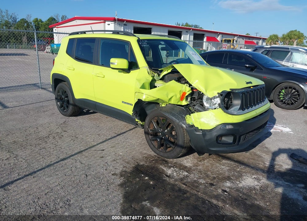 2017 JEEP RENEGADE ALTITUDE FWD VIN: ZACCJABB4HPG50051