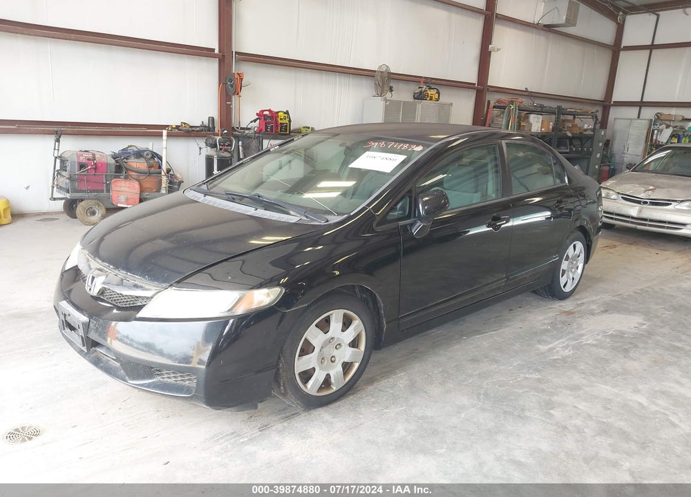 2009 HONDA CIVIC LX VIN: 2HGFA16529H310239