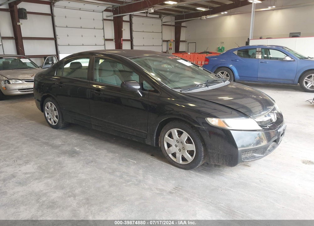 2009 HONDA CIVIC LX VIN: 2HGFA16529H310239