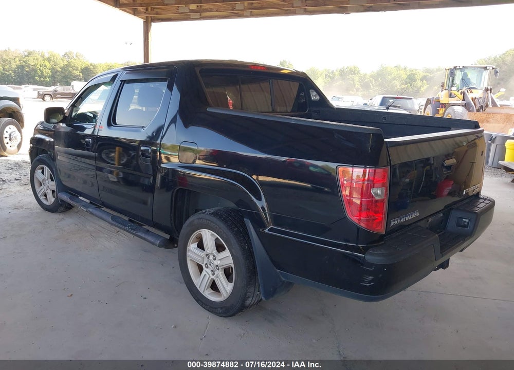 2011 HONDA RIDGELINE RTL VIN: 5FPYK1F56BB002546