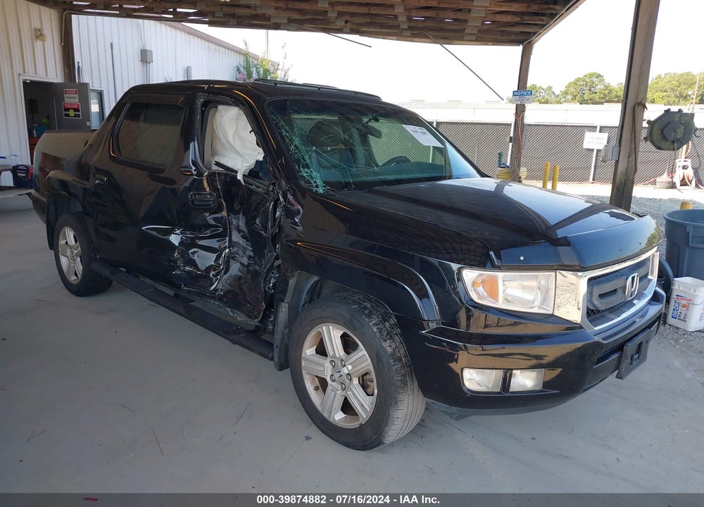 2011 HONDA RIDGELINE RTL VIN: 5FPYK1F56BB002546