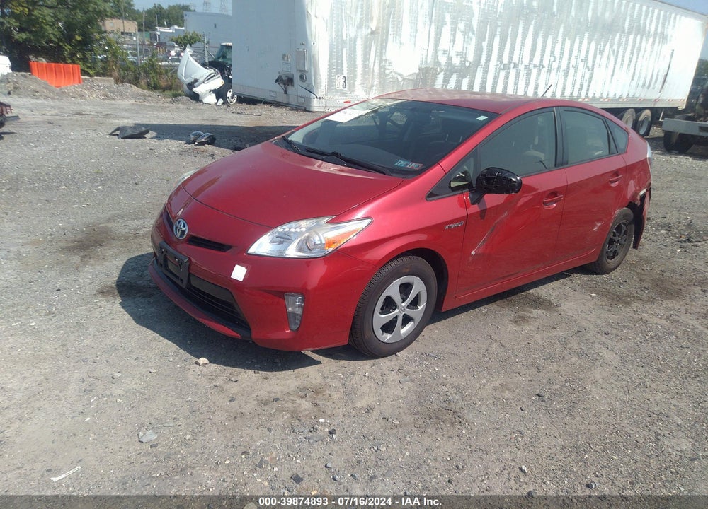 2015 TOYOTA PRIUS THREE VIN: JTDKN3DU9F0408451