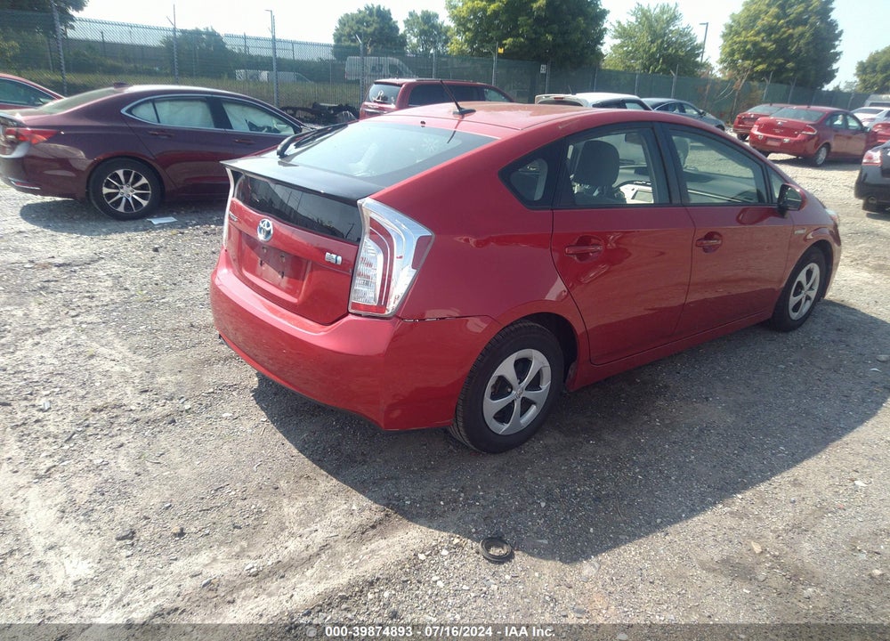 2015 TOYOTA PRIUS THREE VIN: JTDKN3DU9F0408451