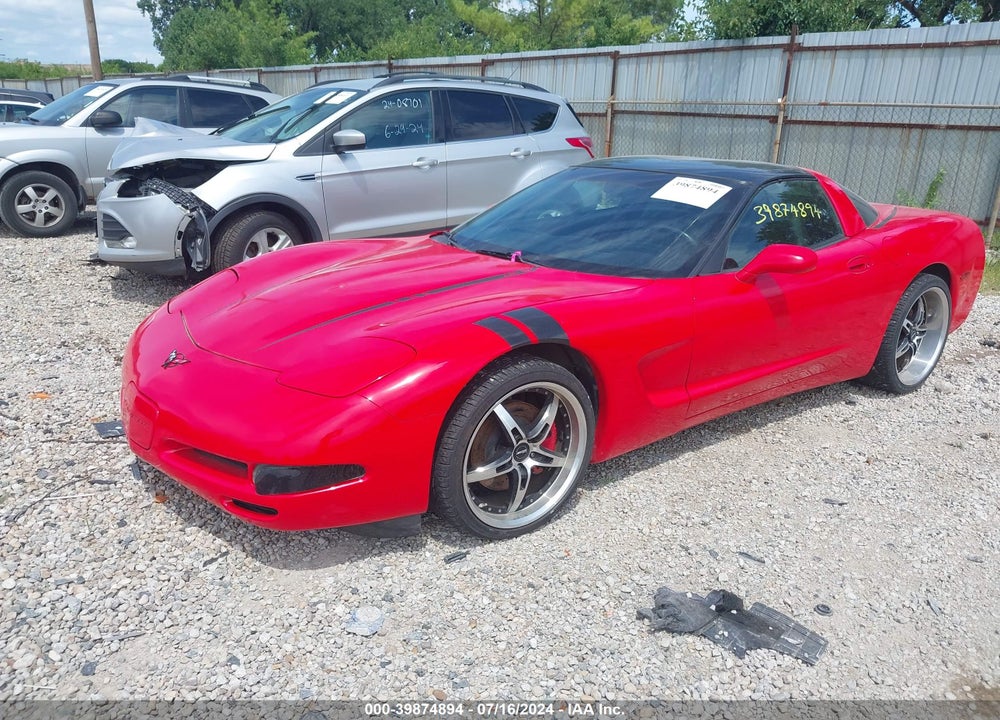 2004 CHEVROLET CORVETTE VIN: 1G1YY22G545108455