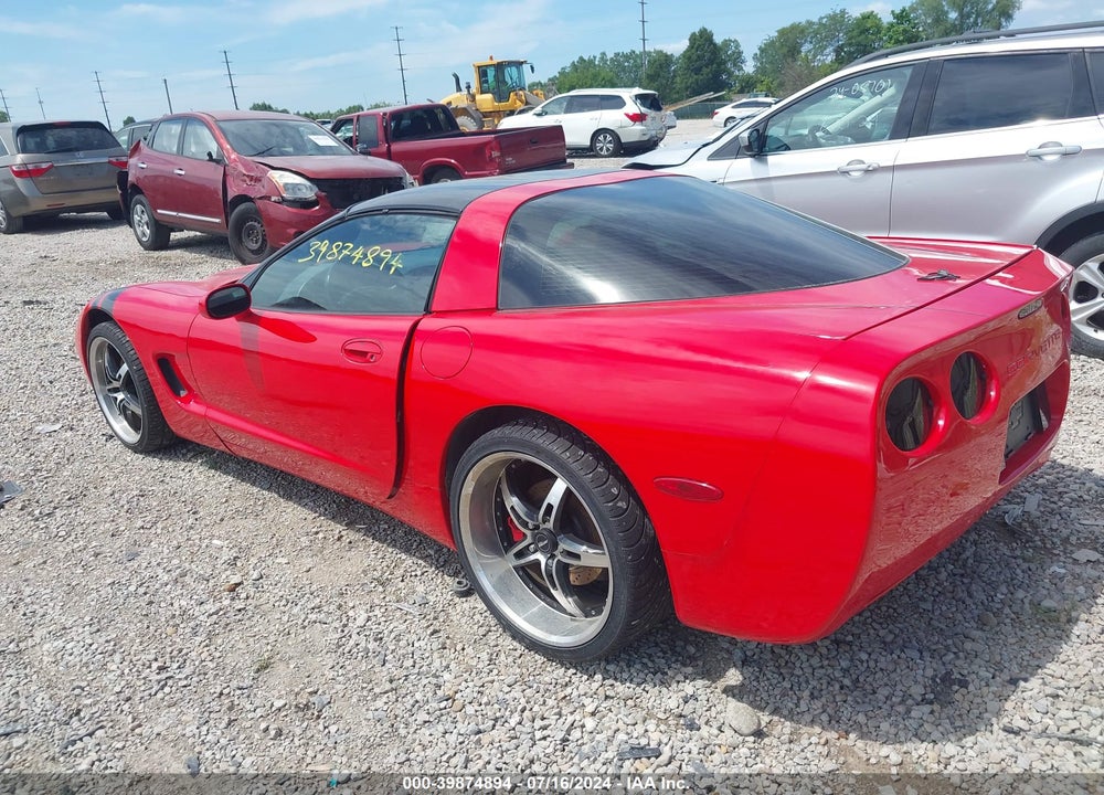 2004 CHEVROLET CORVETTE VIN: 1G1YY22G545108455