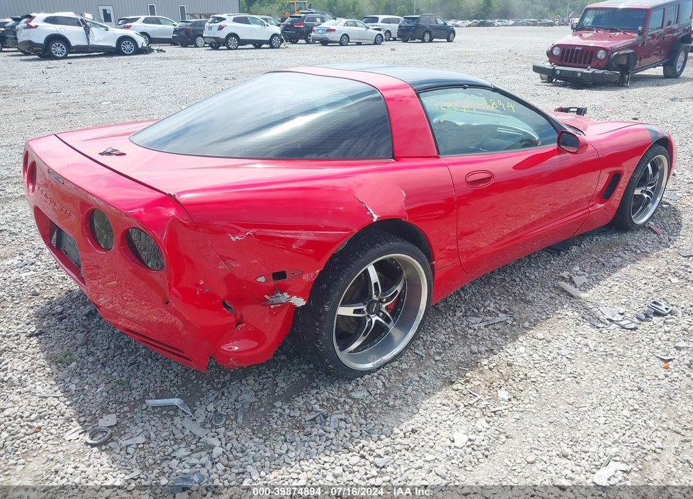 2004 CHEVROLET CORVETTE VIN: 1G1YY22G545108455