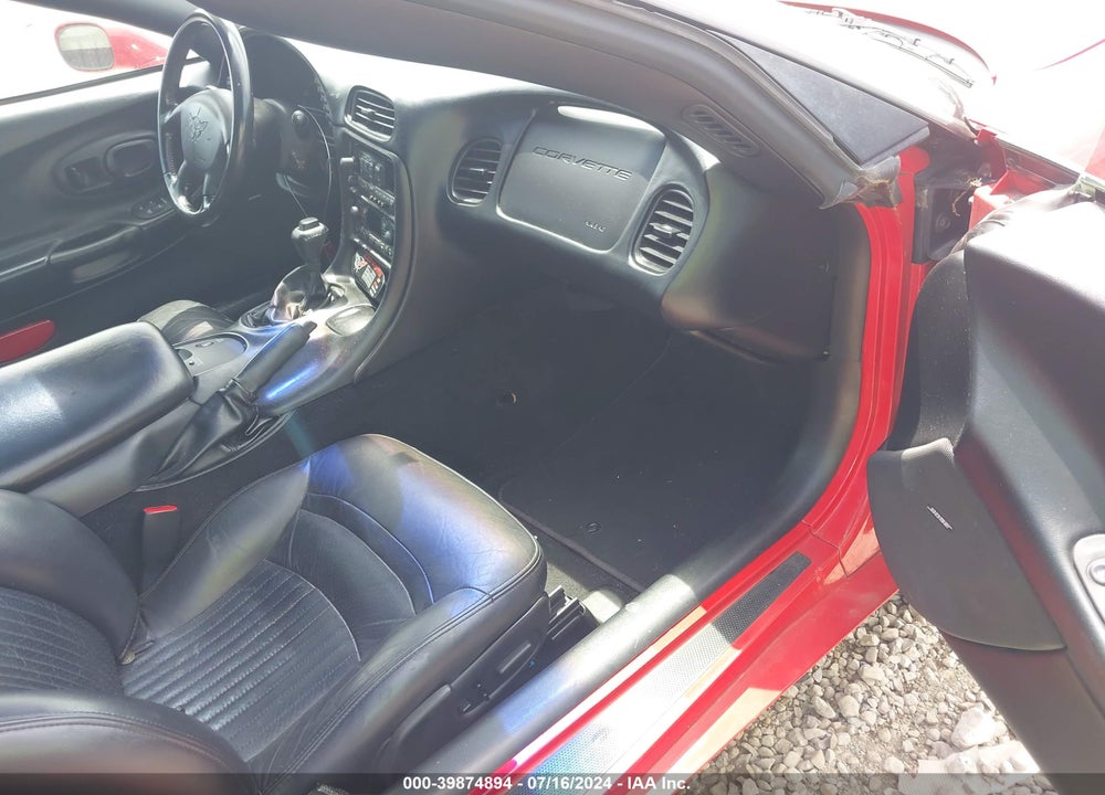 2004 CHEVROLET CORVETTE VIN: 1G1YY22G545108455