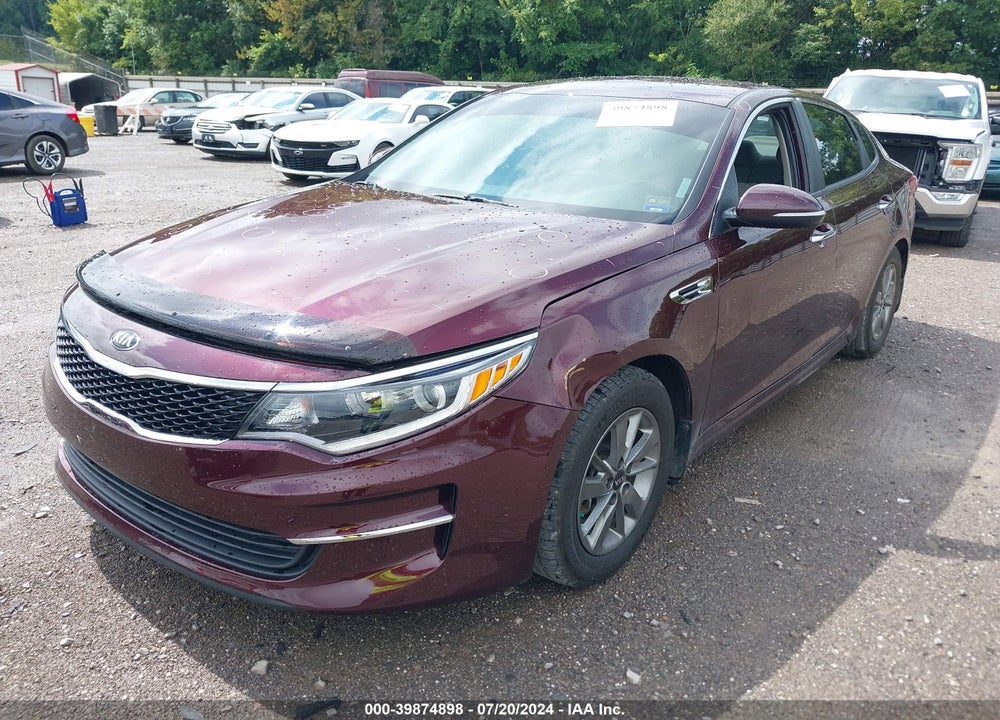 2016 KIA OPTIMA LX TURBO VIN: 5XXGT4L17GG103247