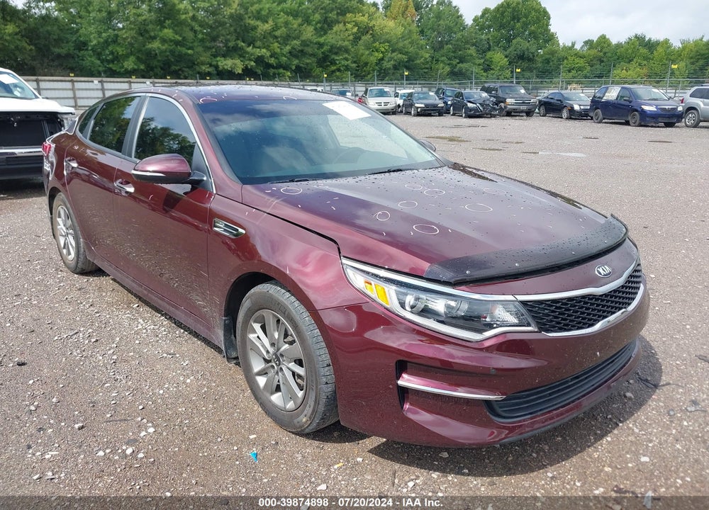 2016 KIA OPTIMA LX TURBO VIN: 5XXGT4L17GG103247