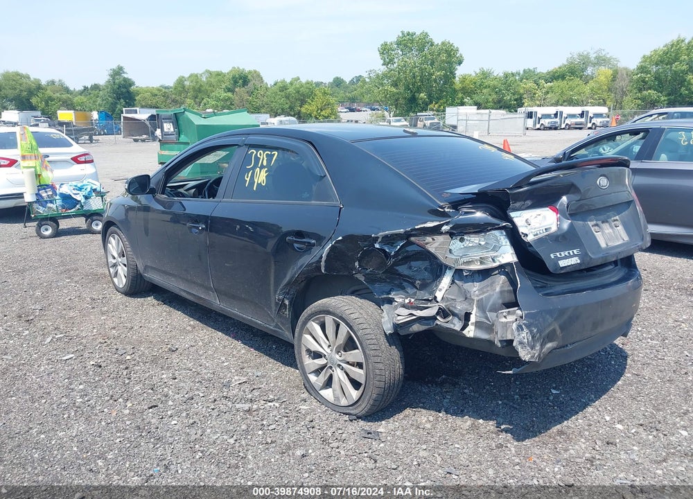 2010 KIA FORTE SX VIN: KNAFW4A30A5229921