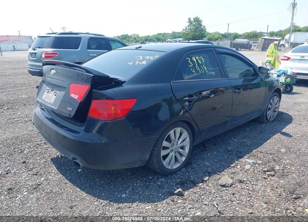 2010 KIA FORTE SX VIN: KNAFW4A30A5229921
