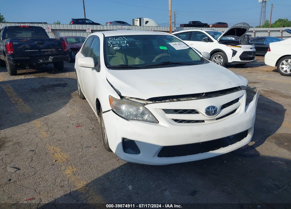 2011 TOYOTA COROLLA LE VIN: 2T1BU4EE8BC635601