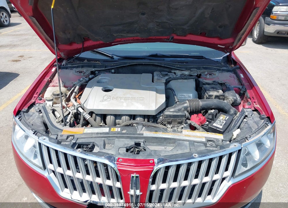 2012 LINCOLN MKZ HYBRID VIN: 3LNDL2L35CR820262