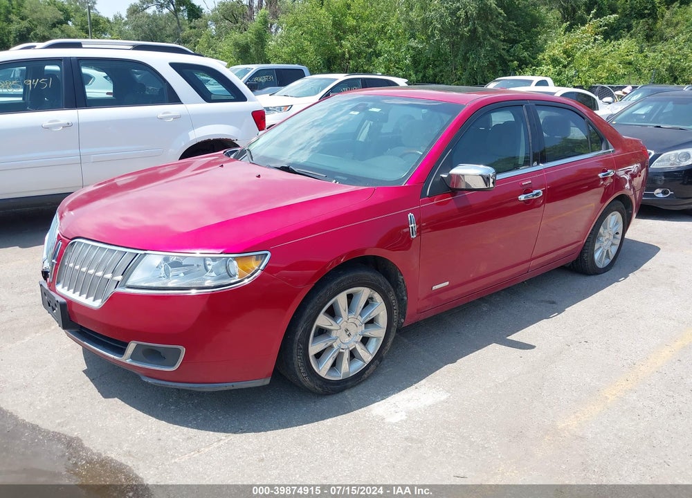 2012 LINCOLN MKZ HYBRID VIN: 3LNDL2L35CR820262