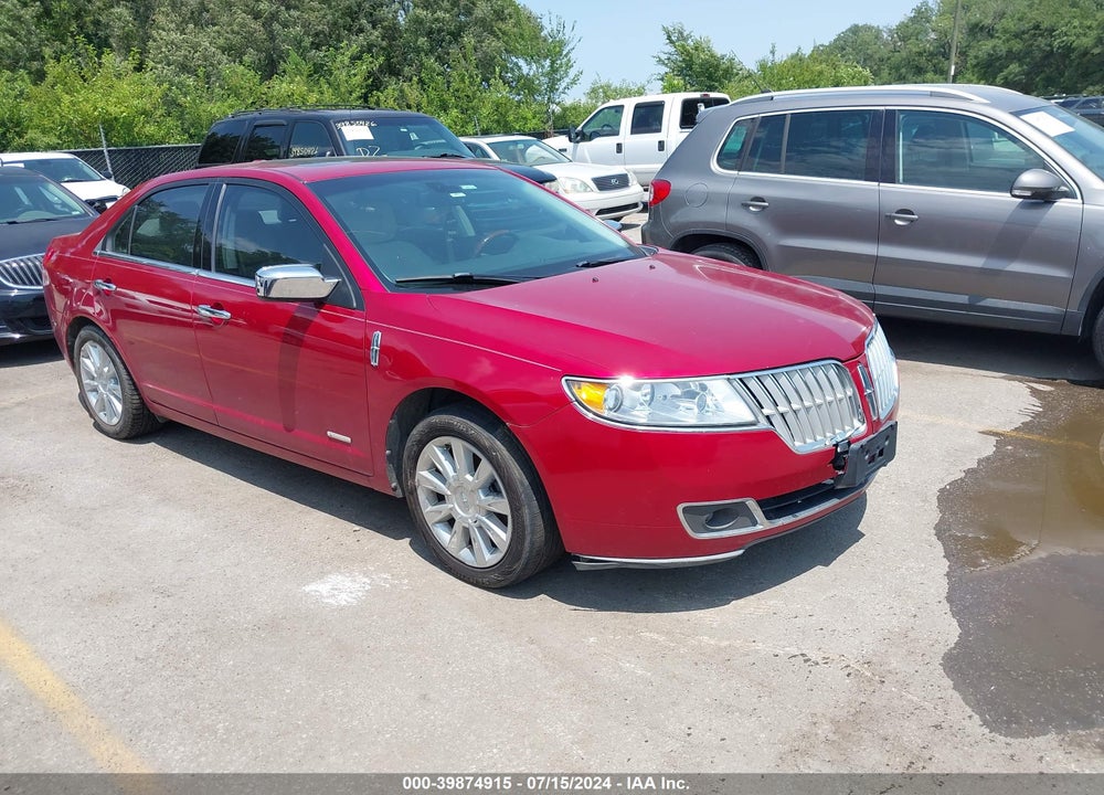 2012 LINCOLN MKZ HYBRID VIN: 3LNDL2L35CR820262
