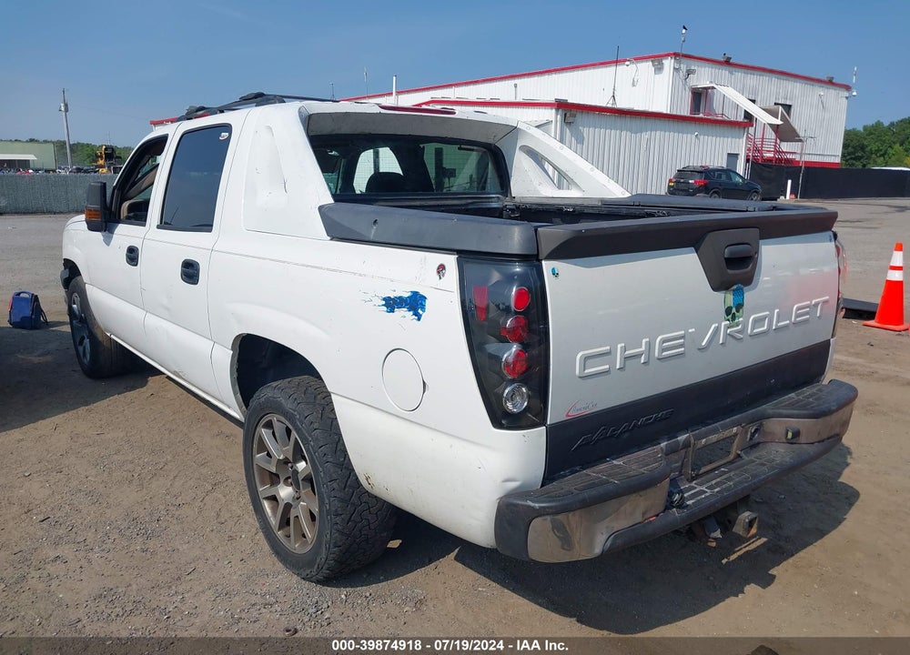 2006 CHEVROLET AVALANCHE 1500 LS VIN: 3GNEC12Z66G141598