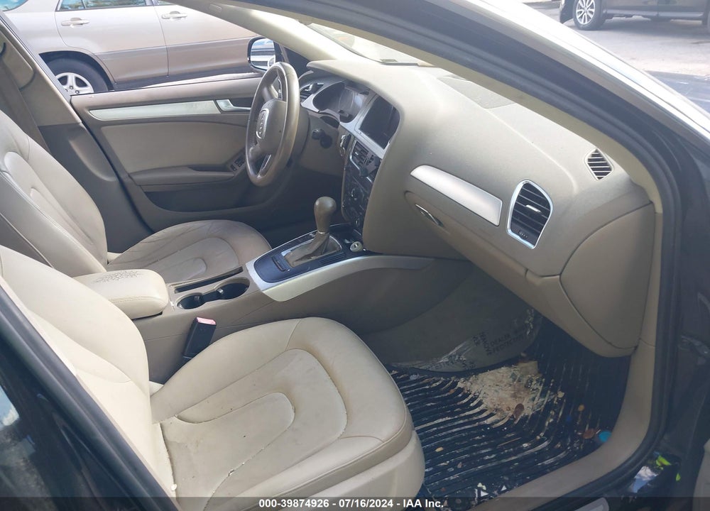 2011 AUDI A4 2.0T PREMIUM VIN: WAUEFAFL2BN049134