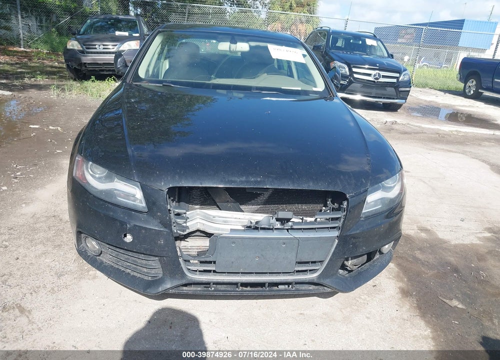 2011 AUDI A4 2.0T PREMIUM VIN: WAUEFAFL2BN049134