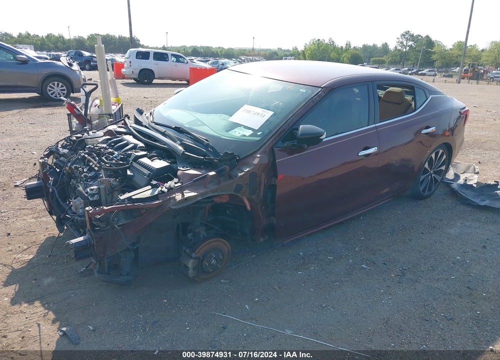 2016 NISSAN MAXIMA 3.5 SR VIN: 1N4AA6AP2GC387438