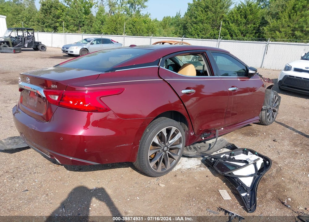 2016 NISSAN MAXIMA 3.5 SR VIN: 1N4AA6AP2GC387438