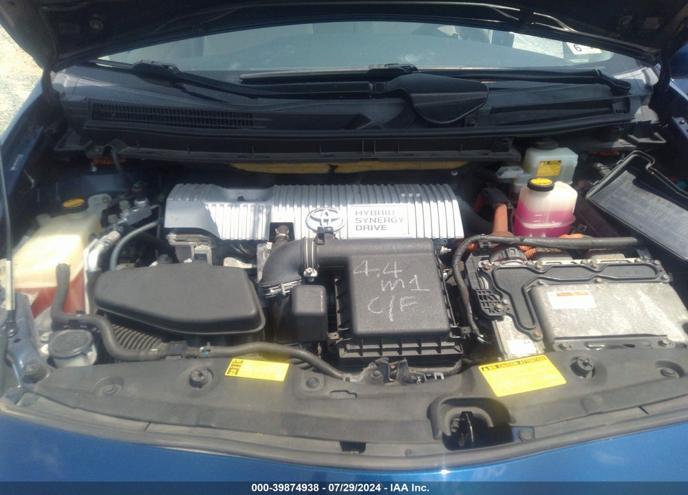 2011 TOYOTA PRIUS TWO VIN: JTDKN3DU4B1331735