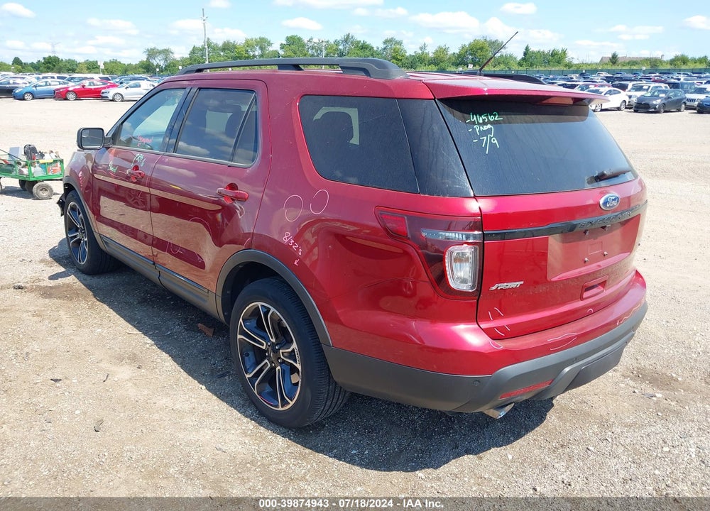 2015 FORD EXPLORER SPORT VIN: 1FM5K8GT8FGC02997