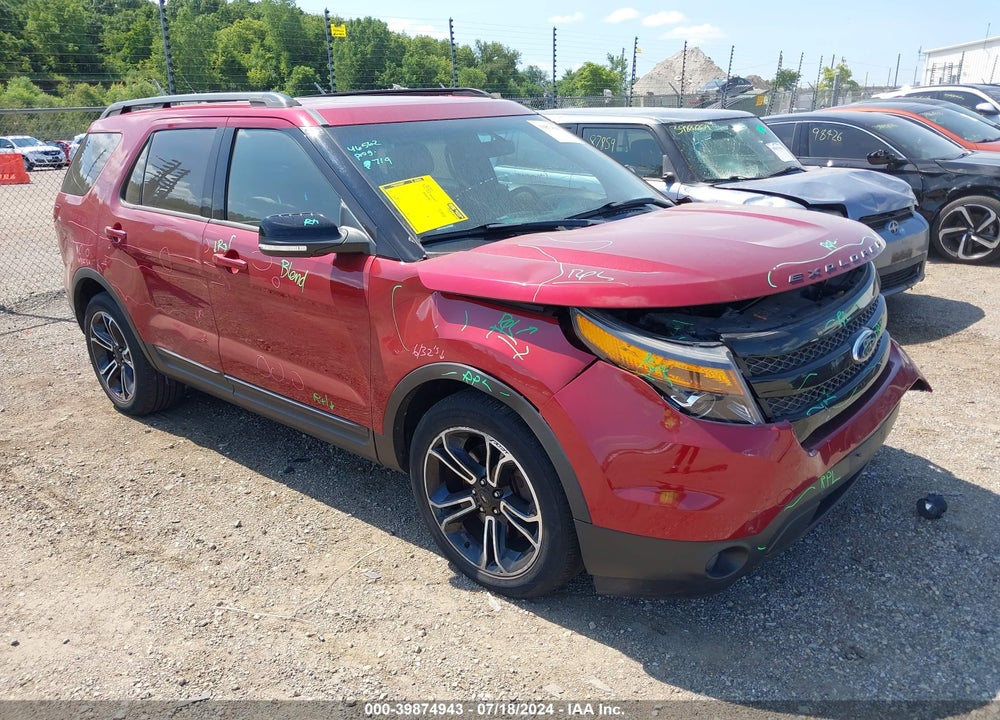 2015 FORD EXPLORER SPORT VIN: 1FM5K8GT8FGC02997