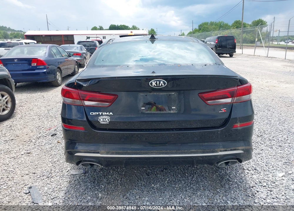 2019 KIA OPTIMA S VIN: 5XXGT4L3XKG294379