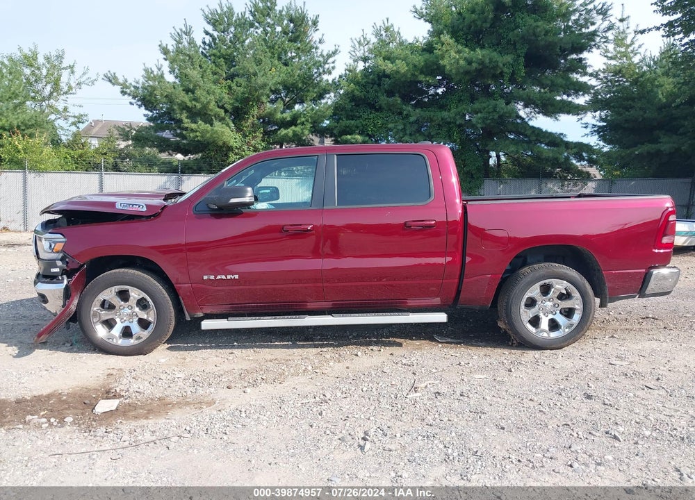 2021 RAM 1500 BIG HORN 4X4 5'7 BOX VIN: 1C6SRFFM7MN696643