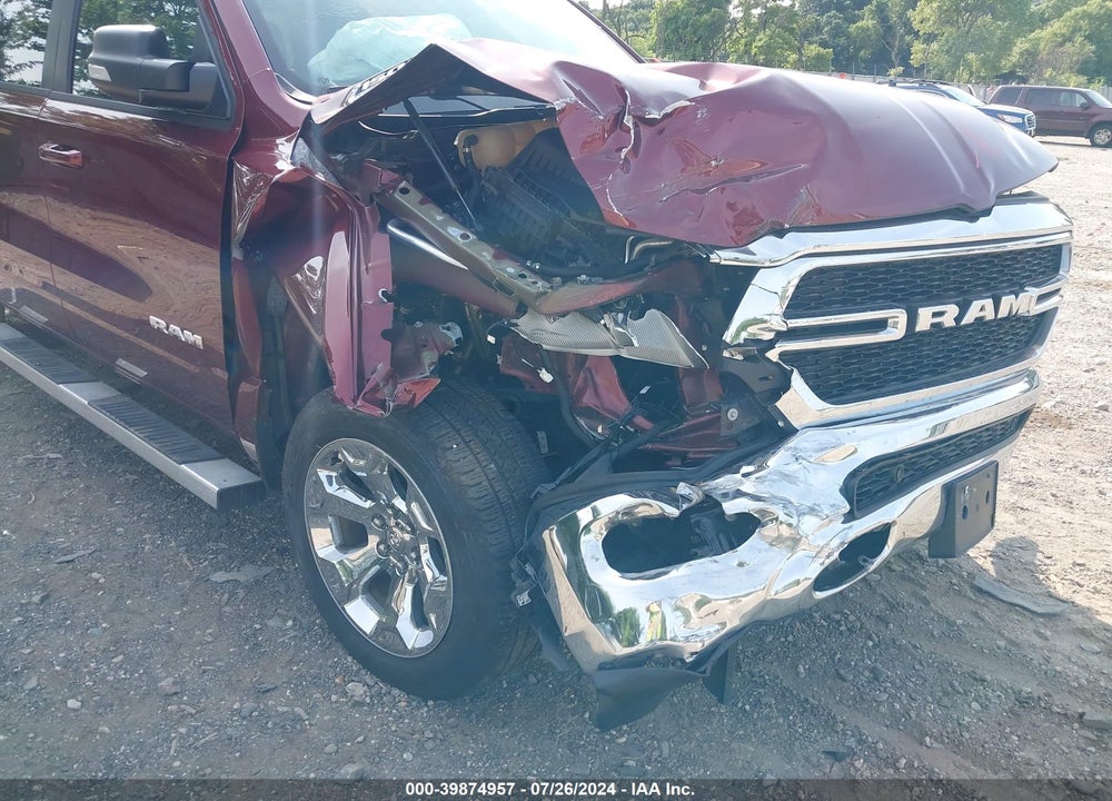 2021 RAM 1500 BIG HORN 4X4 5'7 BOX VIN: 1C6SRFFM7MN696643
