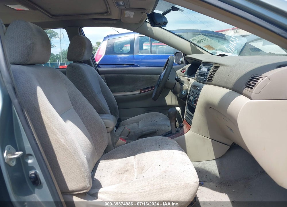 2003 TOYOTA COROLLA LE VIN: 2T1BR38E63C111565