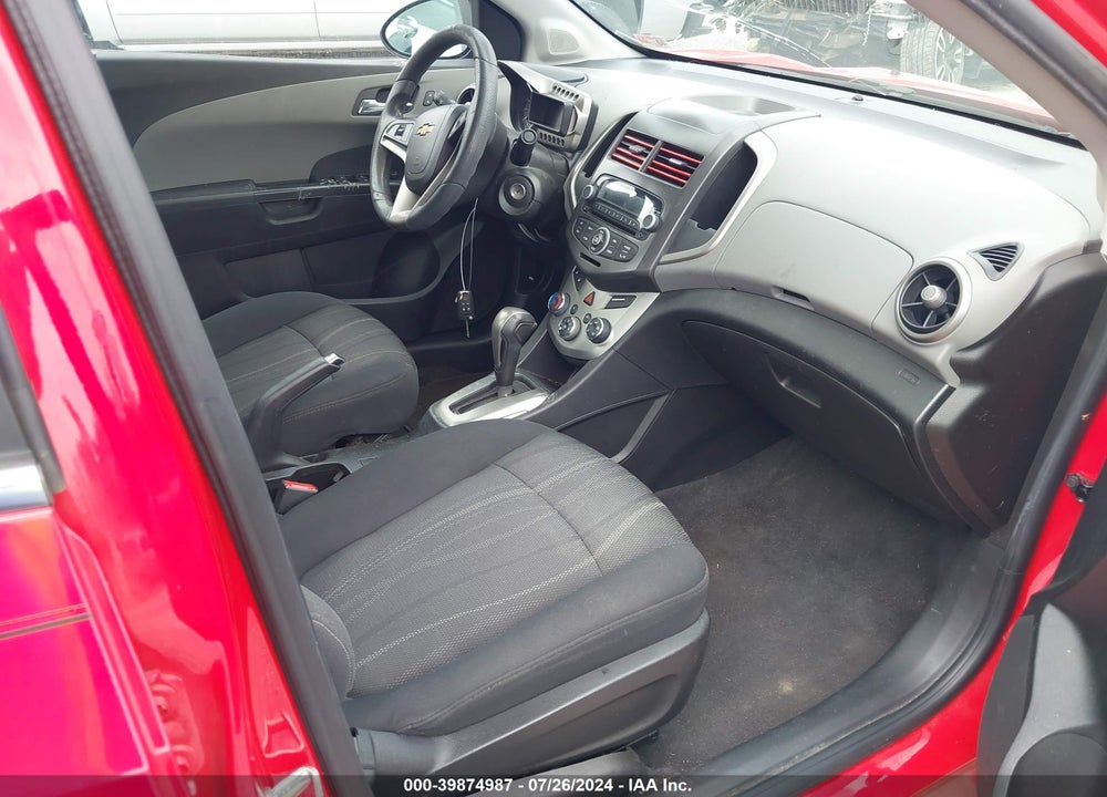 2014 CHEVROLET SONIC LT AUTO VIN: 1G1JC5SH8E4242104