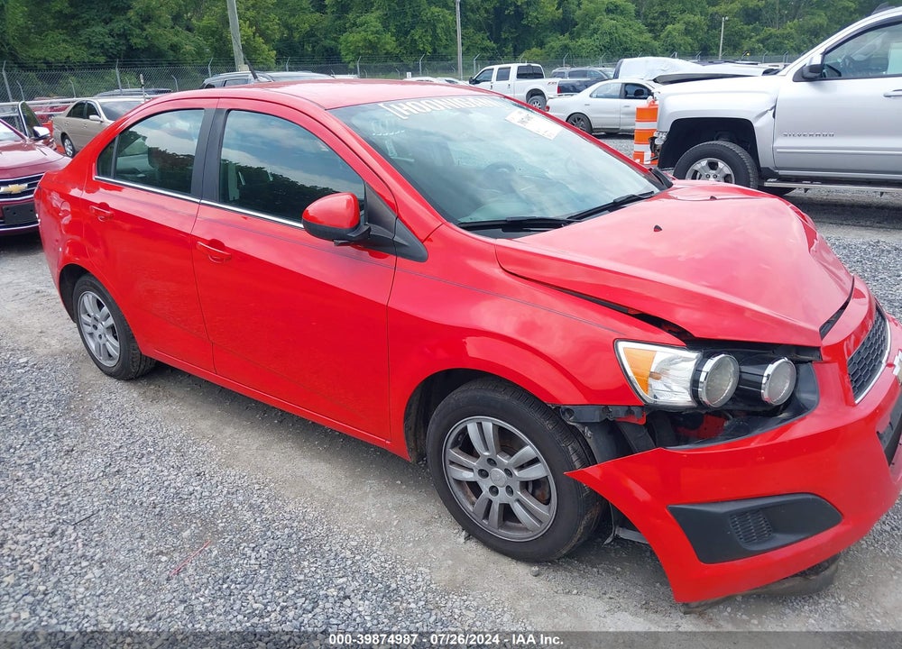 2014 CHEVROLET SONIC LT AUTO VIN: 1G1JC5SH8E4242104